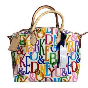 Dooney & Bourke Multicolor Logo Tote